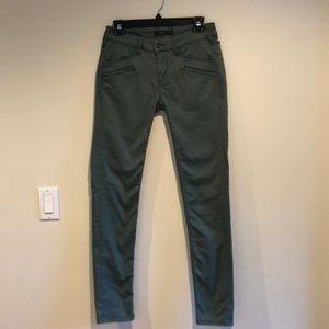 Army Green Straight Leg Jeans